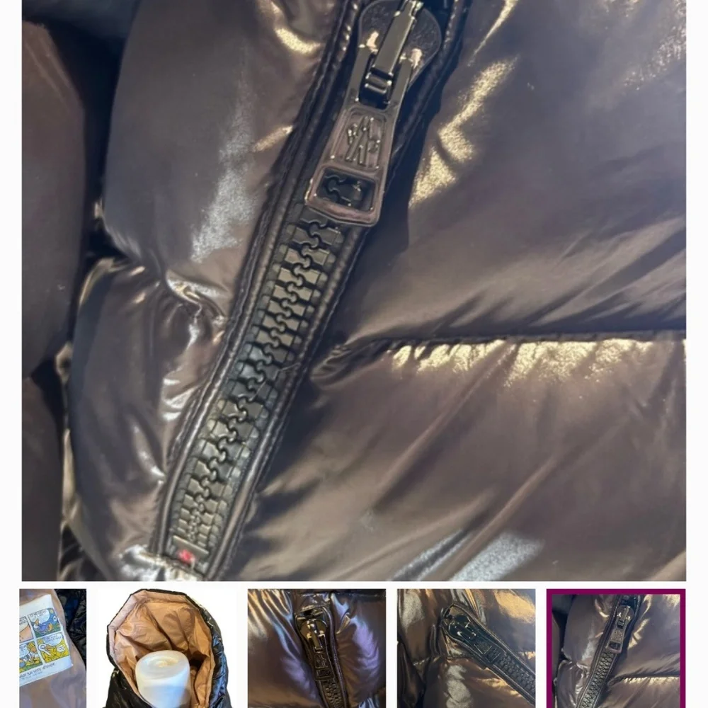 Pristine Moncler Liriope Giubbotto Down Jacket Pink Interior - Picture 14 of 14